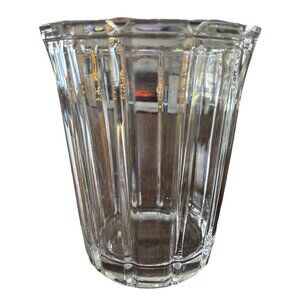 Crystal Oscani 7.25” Heavy Vase From Poland-Marked-No Chips! *READ*